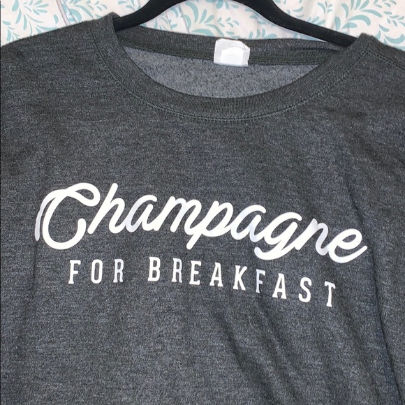 Sweaters - Champagne for Breakfast Sweatshirt 🥂